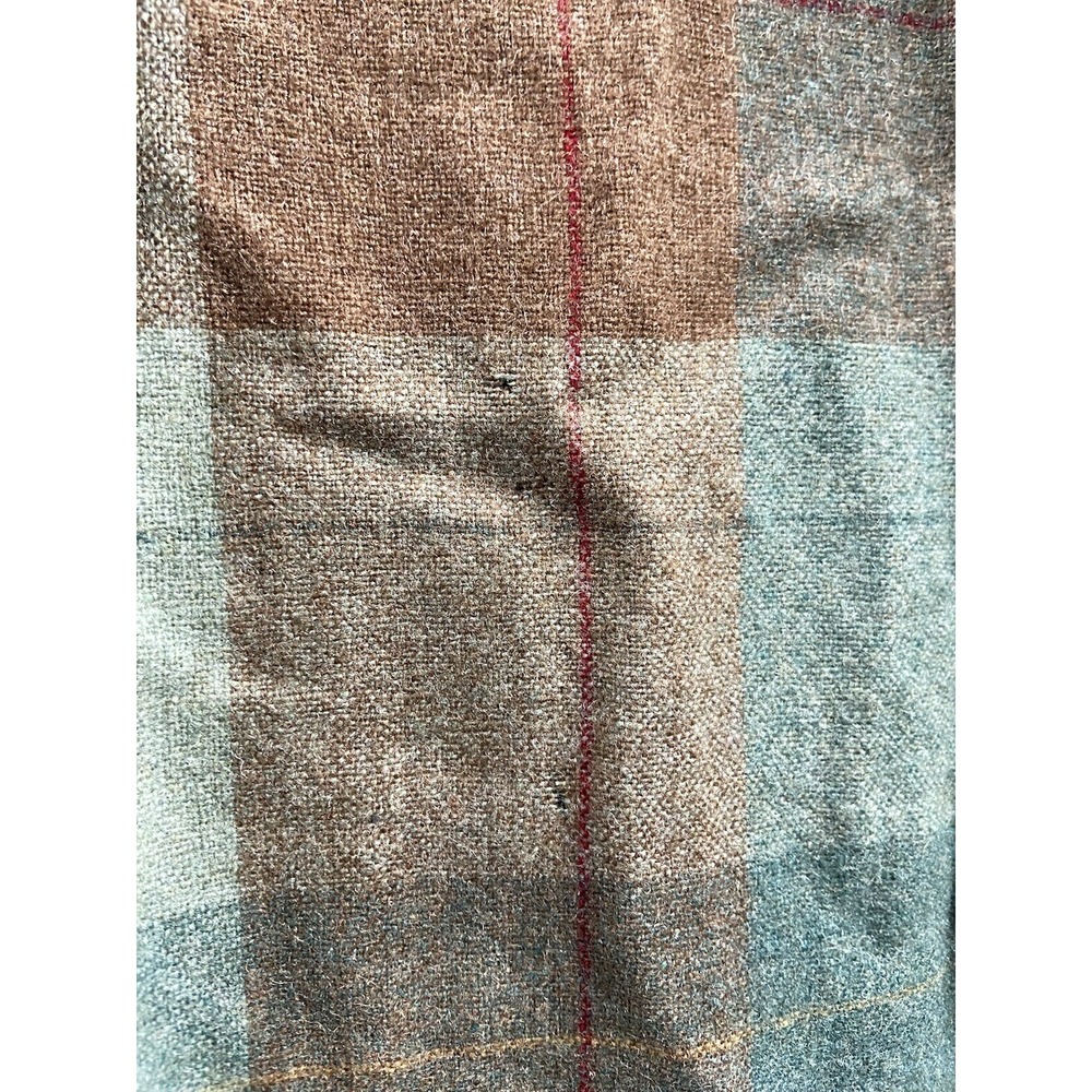 Pendleton Heritage Limited Edition Wool Shacket Shirt Jacket M Green Brown Plaid - Picture 7 of 10
